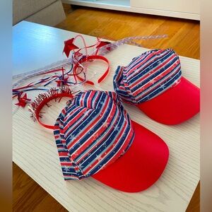 4th of July hats and headband